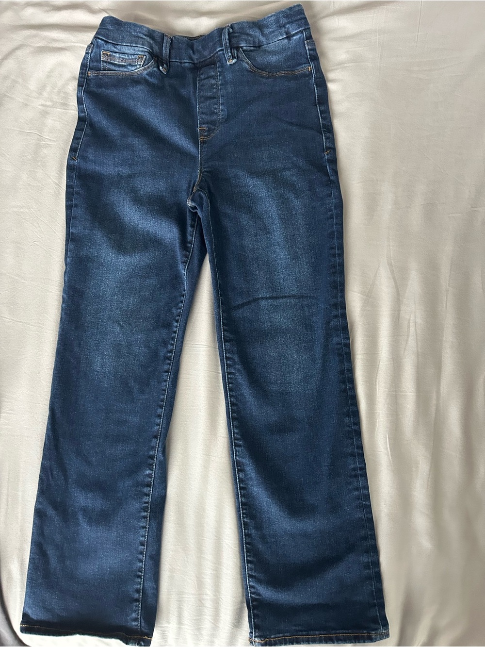 Good American Women’s Dark Blue Straight Jeans